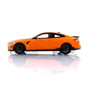 BMW M4 M-Performance (G82) Fire Orange with Carbon Top 1/18 Model Car by Top Speed