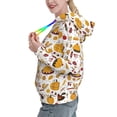 thumbnail image 2 of Salouo Thanksgiving Pattern Hoodie Sweatshirts for Women, Autumn Pullover Hoodie Workout Sweat Women's Long Sleeve Preppy Sweatshirts-Large, 2 of 7