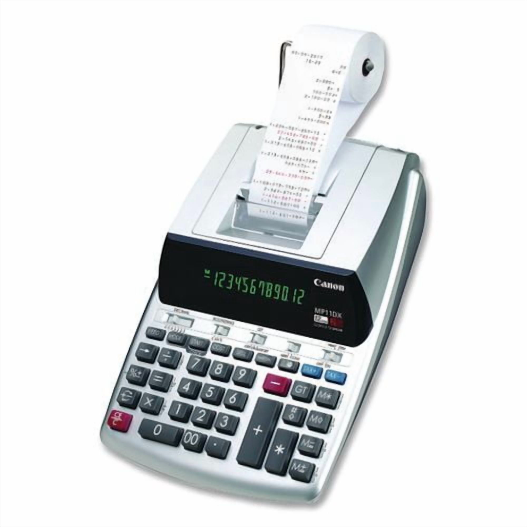 Mp11dx-2 Printing Calculator, Black/red Print, 3.7 Lines/sec | Bundle of 2