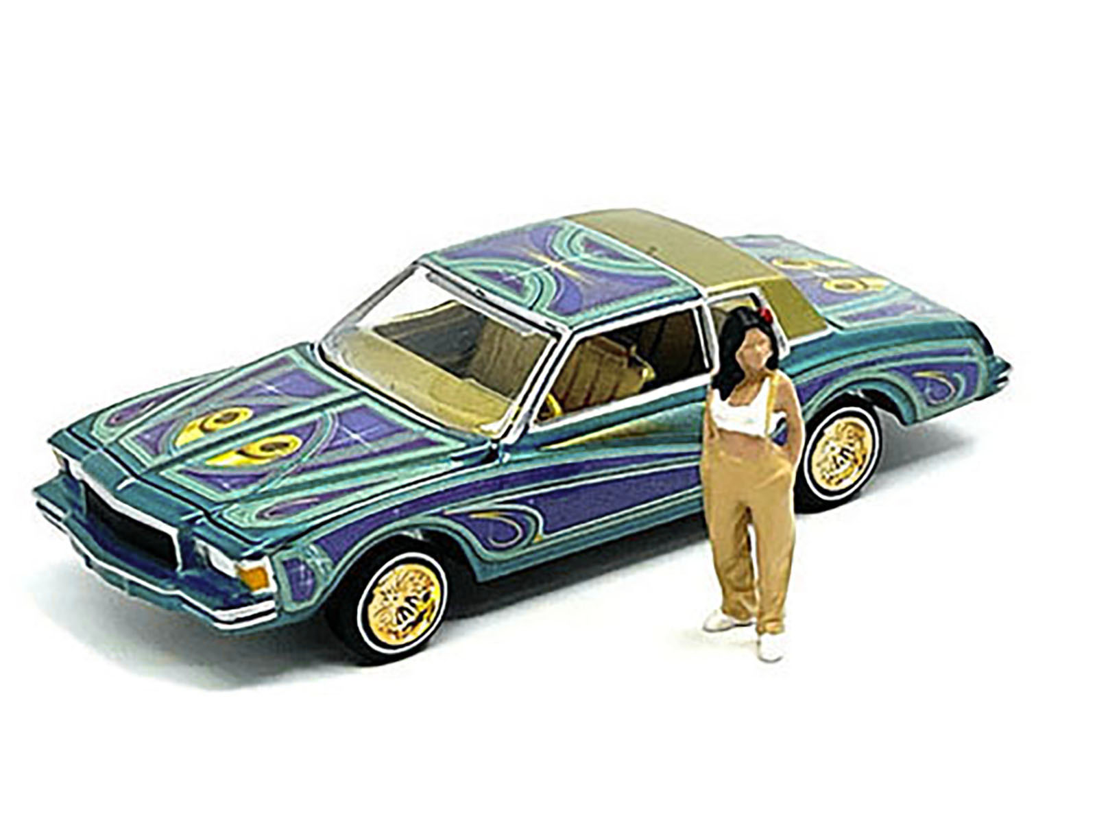 1978 Chevrolet Monte Carlo Lowrider Blue Met w/Graphics