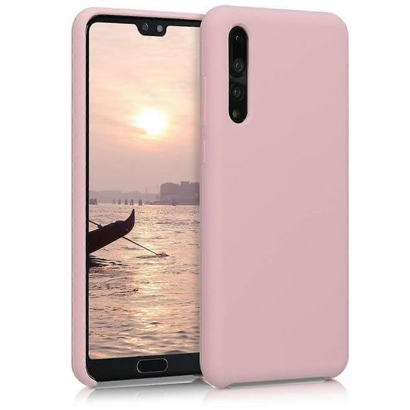 Silicone Case Compatible with Huawei P20 Pro-Pink