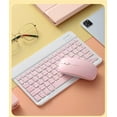 thumbnail image 3 of YZEGDCH Gaming Keyboards 10 Inch Wireless Keyboard Set Candy Color Keyboard and Mouse for Laptop Pc, 3 of 4