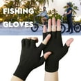 thumbnail image 4 of Guantes ligeros y transpirables con protección UV, de dedos completos, antideslizantes, talla única, de fibra de poliéster, multifuncionales para actividades al aire libre., 4 of 5
