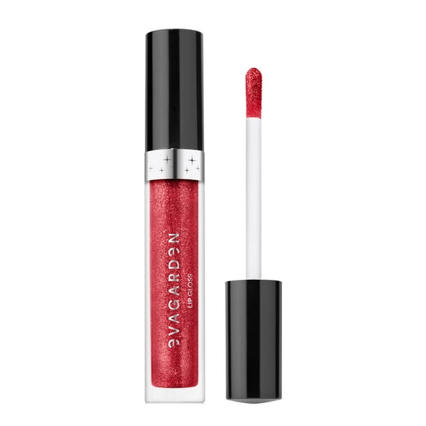 Brillo de labios Diamond Lip Gloss - 859 Bright Cherry de Evagarden para mujeres - Brillo de labios de 0,09 oz