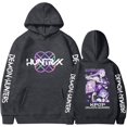 thumbnail image 1 of K-Pop K Pop Chandail à Capuche Démon pour Femmes Manches Longues Mignon Graphique Style Chandail, 1 of 7