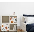 thumbnail image 2 of Sweet Jojo Designs Watercolor Sports Theme Boy Fabric Storage Bins Set 2 Piece, 2 of 4