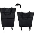 thumbnail image 2 of Carrito de compras plegable MACHAO Bolsa de compras con cremallera de dos etapas y ruedas, 2 of 4