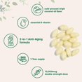 thumbnail image 4 of Suplemento de microingredientes de biotina de 10,000 mcg con ácido hialurónico de 25 mg, 4 of 8