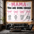 thumbnail image 6 of Vertical Layout Solid With Word Mama Displayed, Inspirational Illustration for Quote Lovers, Wall Decor, Valentine's Day Gift, Tapestry Wall Hanging for Dorm and Living Room, 6 of 7