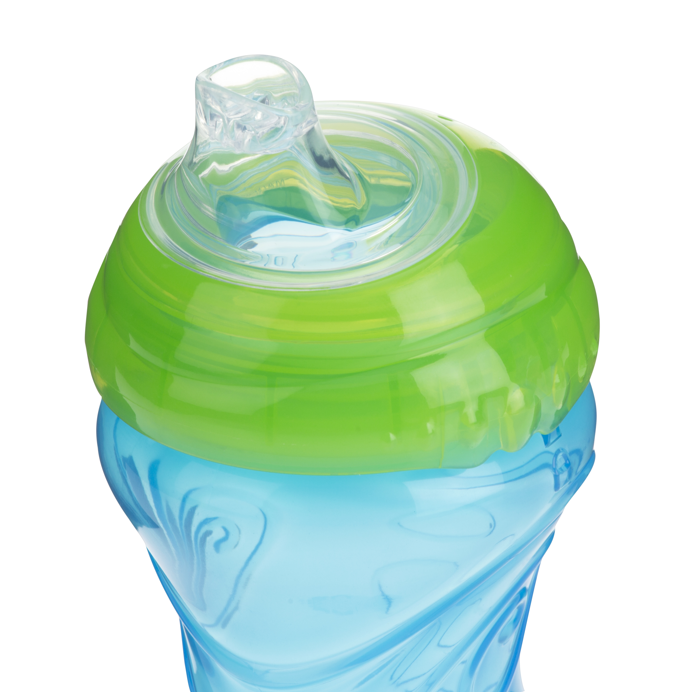 Nuby Clik-It Soft Spout Sippy Cup, 10 oz, 2 Pack photo 5