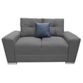 thumbnail image 1 of Love seat El Bazar Store Suecia Lino Gris Oxford 2 plazas, Modular, Moderno, Sala, Sofa, 1 of 4