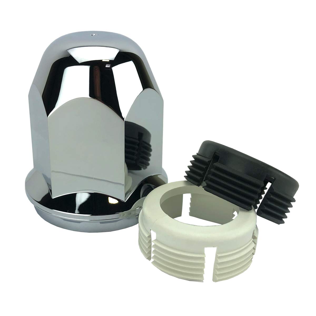 ALCOA 33mm Hex Flange Hug A Lug Nut Covers with Inner Clamps