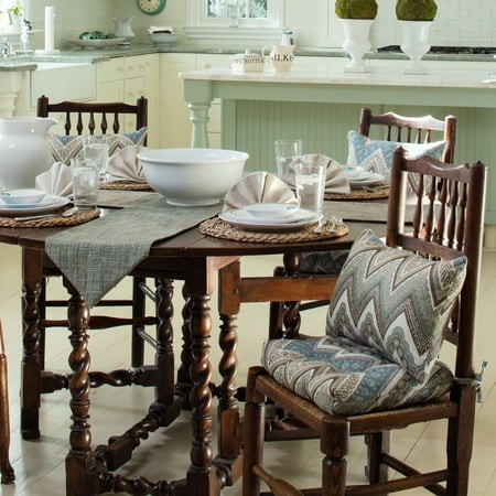 

Pillow Perfect-Pillow Perfect Cottage Mineral Reversible Chair Pad (Set of 2)