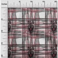 thumbnail image 1 of oneOone Polyester Lycra Fabric Swirl & Check Ikat Print Fabric By Yard 56 Inch Wide, 1 of 4