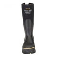 thumbnail image 3 of DRYSHOD WORK Mens Steel Toe Waterproof Boot Black Yellow Adjustable Gusset One Size, 3 of 4