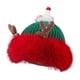 thumbnail image 1 of Sombreros de invierno, gorro navideño rojo, gorro de punto con astas para mujer, gorro de terciopelo cálido con protección para las orejas, gorro para mujer., 1 of 3