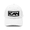 White, variant on Adult 3D Embroidered Logo Cotton Cap - White