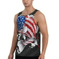 thumbnail image 2 of Haiem Largemouth Bass Fish in USA Men Workout Tank Top Gym Bodybuilding Sleeveless Muscle T Shirts Athletic Tank Breathable Workout Shirt-4X-Large, 2 of 8