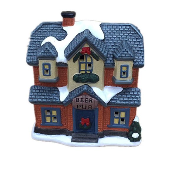Décoration de Noël mini pub bière Import-Creative Design