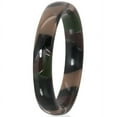 thumbnail image 2 of 4mm Half-Round Camo Swirl Stackable Ring, 2 of 3