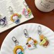 thumbnail image 3 of LLavero de girasol Kawaii Sanrios Anime Kuromi Melody Pochacco Cinnamoroll Hello Kitty dibujos animados lindo bolso acrílico colgante regalo juguete, 3 of 4