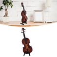 thumbnail image 3 of Modèle de Violon Miniature Portable pour Bureau Table de Chevet Salon Armoire, 3 of 7