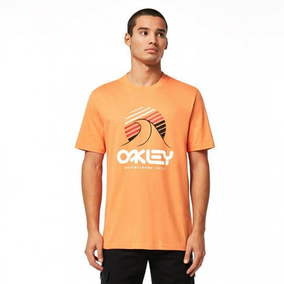 Oakley One Wave B1B Tee Soft Orange - M