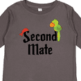 thumbnail image 4 of Inktastic Second Mate pirate with parrot and bandanna Boys or Girls Long Sleeve Toddler T-Shirt, 4 of 5