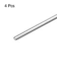 thumbnail image 3 of Uxcell Fully Threaded Rod M4 x 140mm 0.7mm Thread Pitch 304 Stainless Steel Right Hand Threaded Rods Bar Studs 4 Pack, 3 of 4