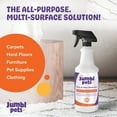 thumbnail image 5 of JumblPets Pet Stain & Odor Neutralizer, Natural Enzyme Cleaner & Spot Remover Spray, 5 of 9