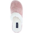 thumbnail image 5 of RACHEL Rachel Roy Womens Slipper, Chenille Lipsole Scuff Slipper, Pink, Size 9-10, 5 of 6