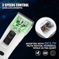 thumbnail image 5 of Professional Dog Clipper with LCD Display,Cordless Dog Cat Clipper, Detachable Ceramic Blade 4h Use, 5 of 5