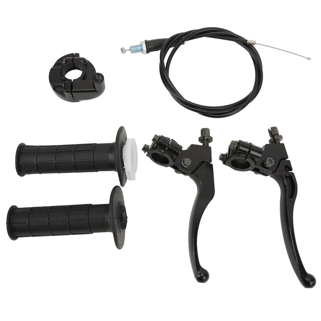 Accesorios Para Mini Bicicleta, Palanca De Embrague De Freno, Juego De Cables Del Acelerador, Repuesto De Goma Inoxidable De 7/8 Pulgadas Para Motocicleta XR80 CRF70 CRF80 Para