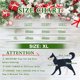 thumbnail image 2 of Suéter para perro Tejido para perro Talla grande Invierno Perro Gato Cachorro Cuello alto Tejido Niño Niña Perro Regalo de Navidad Año Nuevo para perro Verde claro, 2 of 5