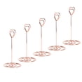 thumbnail image 1 of Table Card Holder, Table Number Holder Heart Shaped 15Pcs 12cm Reusable Iron Decorative  for Centerpiece Wedding Party, 1 of 7