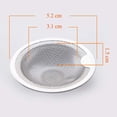 thumbnail image 2 of Filtros de fregadero de acero inoxidable Un juego de dos piezas 7.6CM Adepaton YQ-0669, 2 of 8