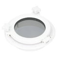 thumbnail image 4 of Tempered Glass Porthole, Boat Porthole Reliable 8In Easy To Install With Reserved Mounting Holes For Rv For Boat Yacht, 4 of 8
