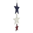 thumbnail image 5 of VHC Brands Patriotic RWB Triple Hanging Stars Ornament 13.75x6, Independence Day Decor, Star Design, MDF Ornament, Star Shape, Americana, Faded Blue, 5 of 6