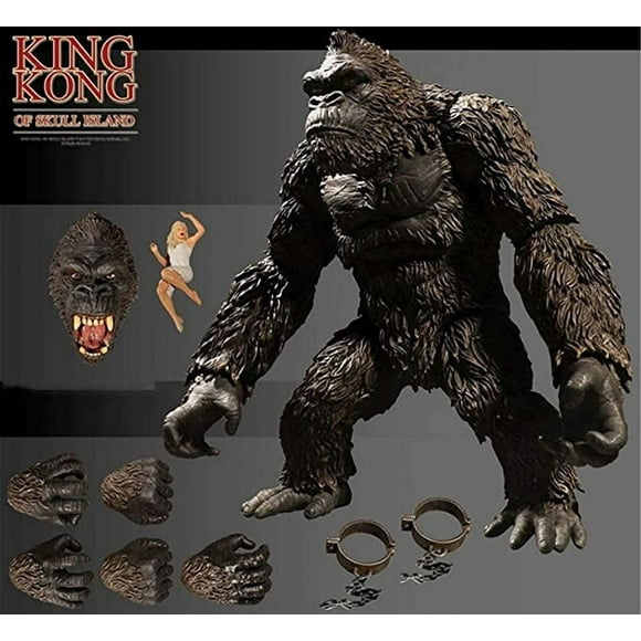 King Kong of Skull Island 7" Action Figure Home Car Desktop Decoration Gift Adult Kids Figure Gift