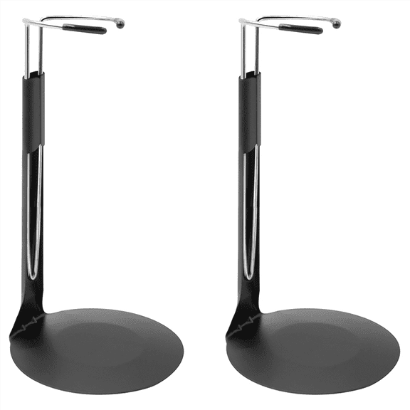 2X Doll Stand, Black Doll Stand, Suitable for Dolls and Figures About 12 Inches,2 x Doll stand,Black