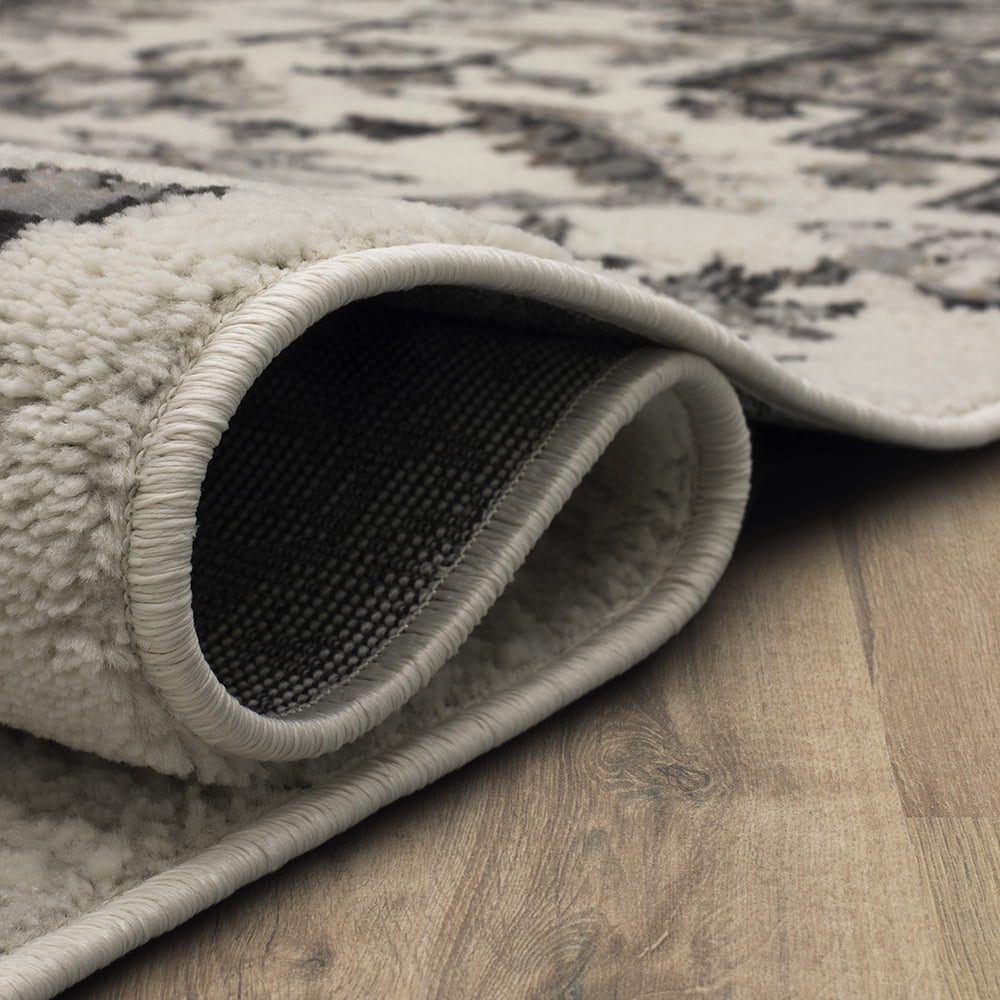 Mohawk Home Priam Indoor Woven Area Rug, Grey, 7'10" x 10'