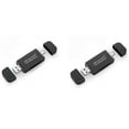 thumbnail image 3 of Card Reader Memory Adapter USB Splitter Computer Supplies High Workmanship Efficiency Long-lasting Craftsmanship Household 2 in 1 USB 3.0, 3 of 9