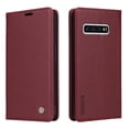 thumbnail image 1 of Funda para Samsung Galaxy S10 Estuche de Cuero PU Tipo Cartera con Ranuras para Tarjetas y Cierre Magnético, 1 of 5