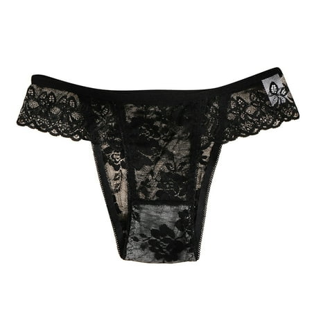 Non Latex Waist Trainer for Women Panties Set Bikini Women T Back Seamless Panties Thong Sexy Lace Fitness Crotch Women Transparent T Pants