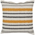 thumbnail image 2 of Surya Surya Pillows Area Rug AR105 Papyrus/Prune Purple Stripes Lines 22" x 22" Square, 2 of 4