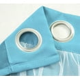 thumbnail image 3 of RT Designers Hendrix Double Layer Blackout Grommet Panel Pair - 2-Piece - 38"x63", Blue, 3 of 4