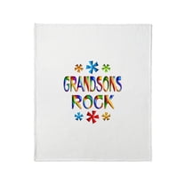 CafePress - Grandson Throw Blanket - Soft Fleece Throw Blanket, 50"x60" for All Ages