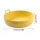 thumbnail image 3 of Fryer Liners Reusable Basket Liners, Round Fryer Liners, Replacement Parchment Liners, 7.8inch, Heavy Duty, Foldable Design, Metal Frame, For Kitchen, High Heat Resistance, Eco-Friendly,, 3 of 7