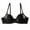 Black, variant on Wireless Bralette Women Padded Bra Feature V-Neck Nursing Bra Style W-775 White 5XL