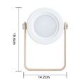 thumbnail image 3 of LED Portable Table Lamp，4000mAh Rechargeable Battery Lamp with USB Port, 3-Levels Brightness Touch Dimmable Nightstand Lamp, Wire, 3 of 5